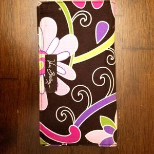 Vera Bradley Purple Punch Checkbook holder